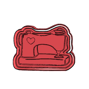 Sewing Machine Cookie Cutter
