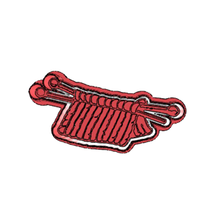 Knitting Cookie Cutter
