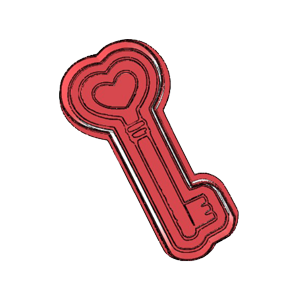 Key Cookie Cutter