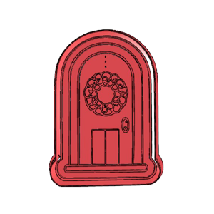 Front Door Cookie Cutter