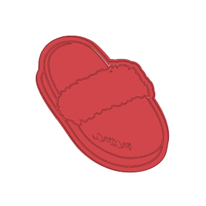 Slipper Cookie Cutter
