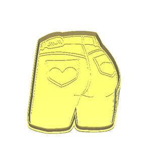 Mom Jeans Cookie Cutter