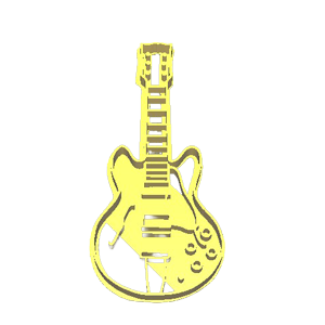Guitar Cookie Cutter