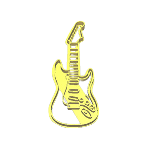 Guitar Cookie Cutter