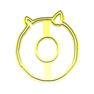 Unicorn 0 Cookie Cutter