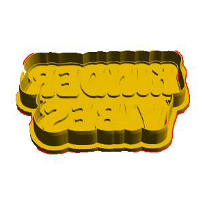 Kinder Vibes Cookie Cutter