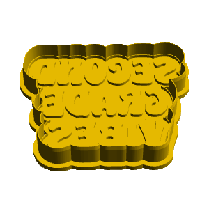 Second Grade Vibes Cookie Cutter