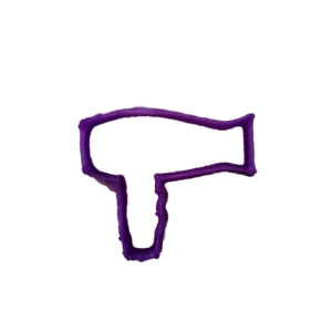 Hairdryer Cookie Cutter