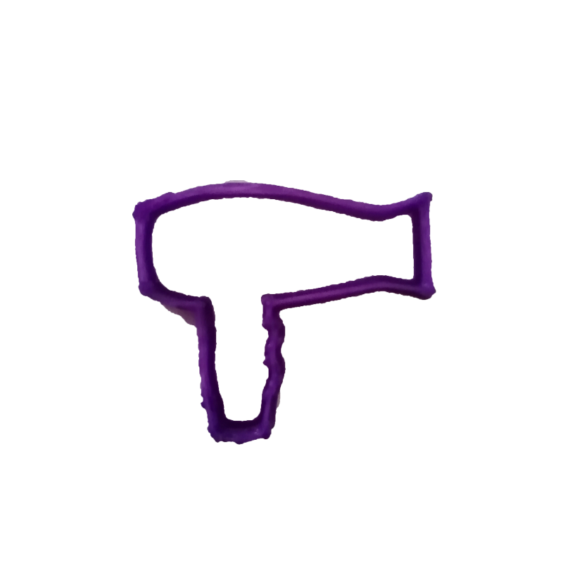 Hairdryer Cookie Cutter