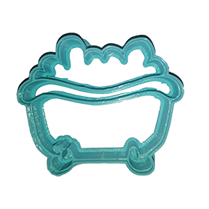 Bath Tub Cookie Cutter
