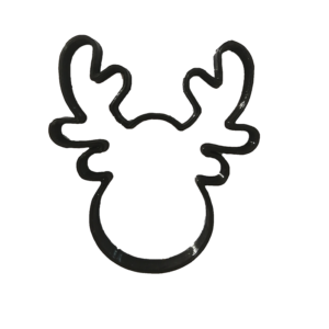 Reindeer Head Cookie Cutter