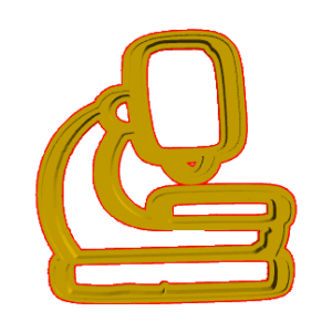 Microscope Cookie Cutter