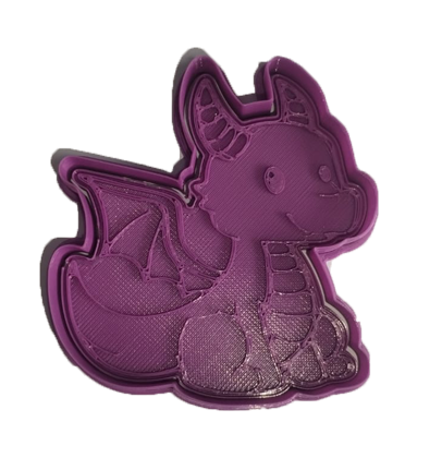 Cute Baby Dragon Cookie Cutter