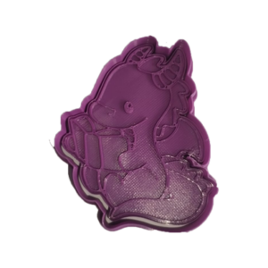 Baby Dragon Reading Cookie Cutter