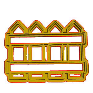 Farm Fence Cookie Cutter