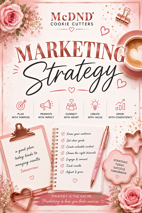 Marketing Strategy Worksheet for Home Bakers