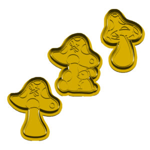 Woodland Mushroom Cookie Cutter Set (3 Piece)