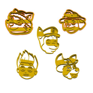 Rescue Pup Cookie Cutter Set (5 Piece)