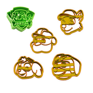 Rescue Pup Heroes Cookie Cutter Set (5 Piece)