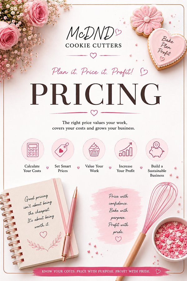 Pricing Worksheet for Home Bakers