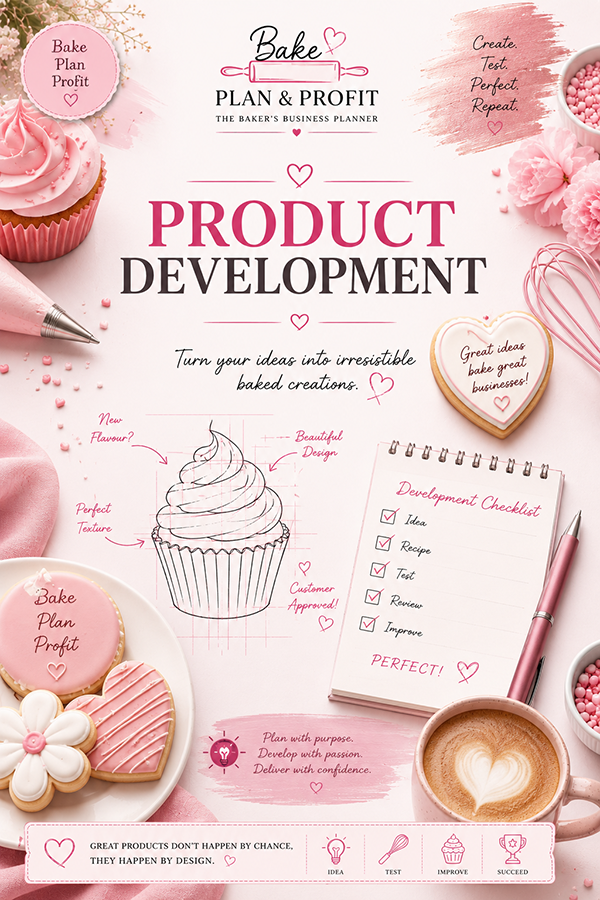 Product Development Worksheet for Home Bakers