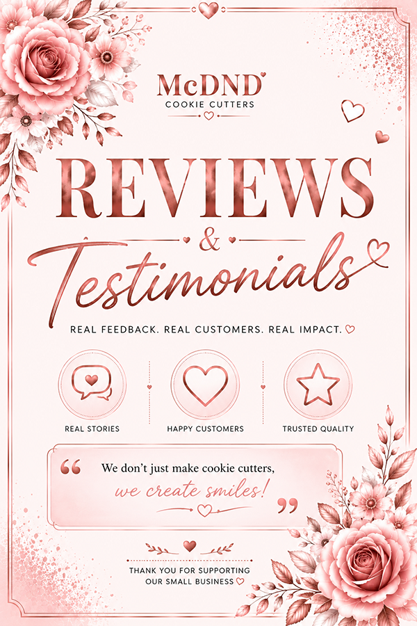 Reviews and Testimonials Worksheet for Home Bakers