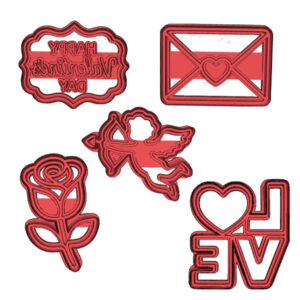 Romantic Cookie Cutter Set (5 Piece)