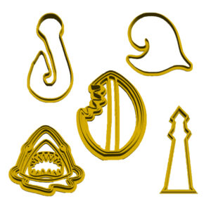 Sea Cookie Cutter Set (5 Piece)