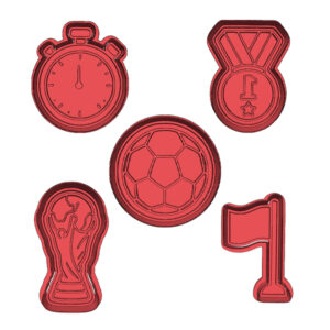 Soccer Champion Cookie Cutter Set (5 Piece)