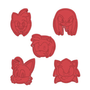 Sonic Cookie Cutter Set (5 Piece)