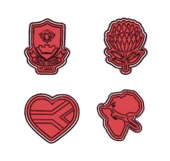 South Africa Cookie Cutter Set (4 Piece)