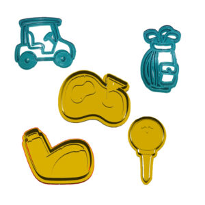 Golf Cookie Cutter Set (5 Piece)