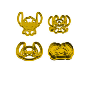 Stitch Cookie Cutter Set (4 Piece)