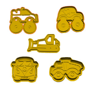 Construction & Transport Cookie Cutter Set (5 Piece)