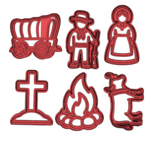 Voortrekker Heritage Cookie Cutter Set (6 Piece)