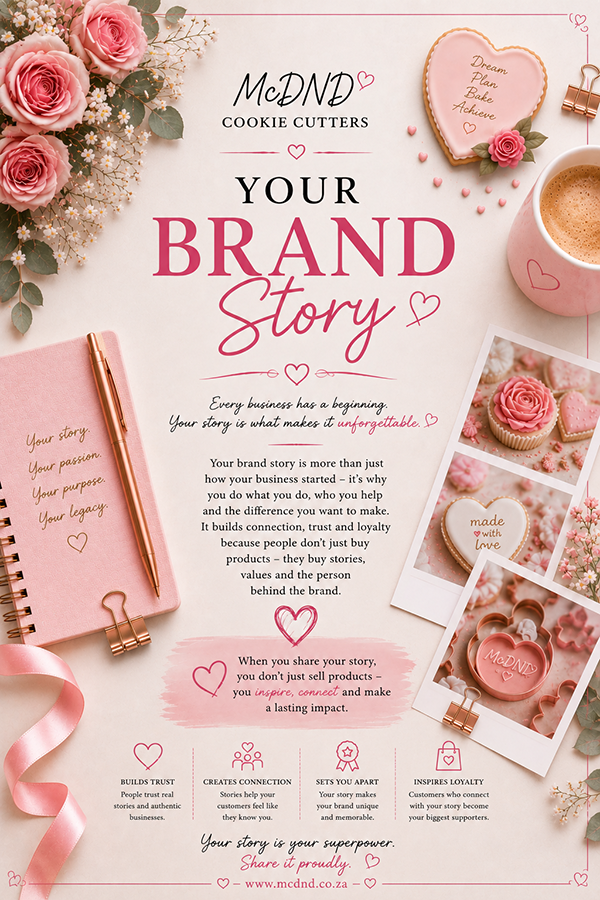 Your Brand Story Worksheet for Home Bakers