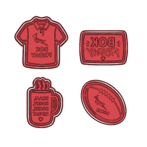 Bok Friday Cookie Cutter Set (4 Piece)