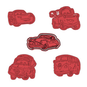 Cars Cookie Cutter Set (5 Piece)
