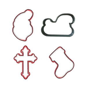 Christmas Icons Cookie Cutter Set (4 Piece)