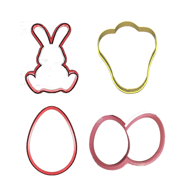 Easter Cookie Cutter Set (4 Piece)