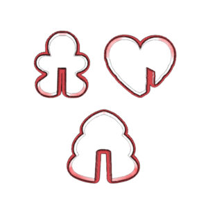 Mini Mug Rim Cookie Cutter Set (3 Piece) – 4cm Mug Huggers