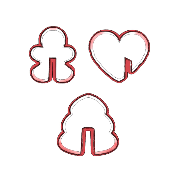 Mini Mug Rim Cookie Cutter Set (3 Piece) – 4cm Mug Huggers