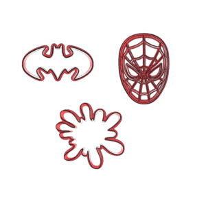 Superhero Cookie Cutter Set (3 Piece)