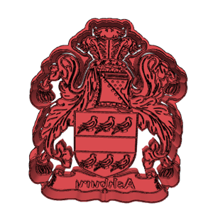 Ashbury Family Crest Cookie Cutter & Embosser