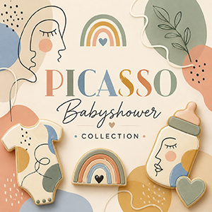 Picasso Baby Cookie Cutters