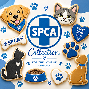 SPCA Fundraiser Cookie Cutters