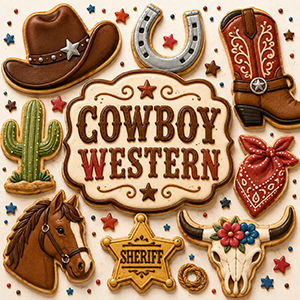 Cowboy Cookie Cutters