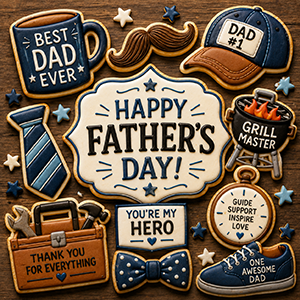 Father's day Cookie Cutters