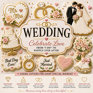 Wedding Cookie Cutters South-Africa