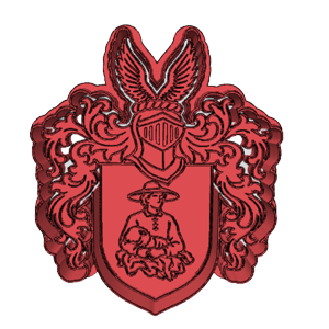 Coetzee Family Crest Cookie Cutter & Embosser